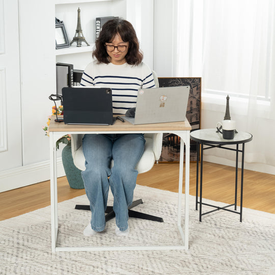 Ascoli Foldable Work Table – Space-Saving & Sturdy Design