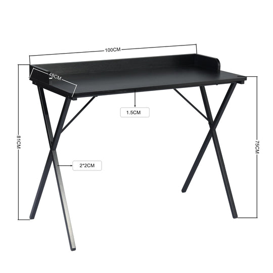 Ava Wood Top Computer Desk