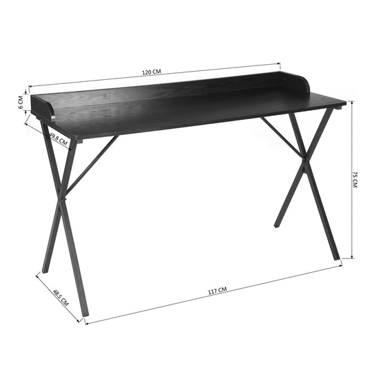 Ava Wood Top Computer Desk