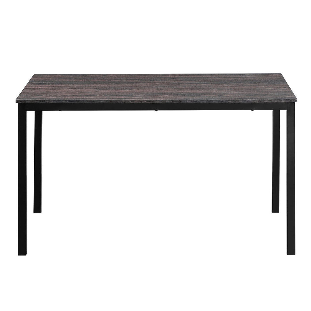 55''/59'' Dining Table with Metal Legs - Homy Casa - HomyCasa