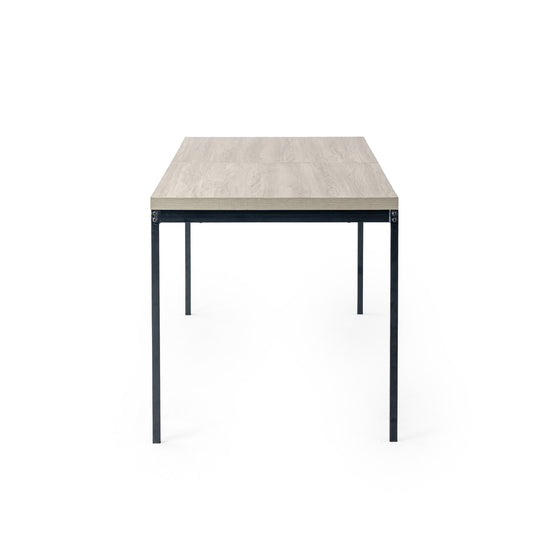 Cajon Modern wooden Dining Table, Stylish and Functional-HOMY CASA 