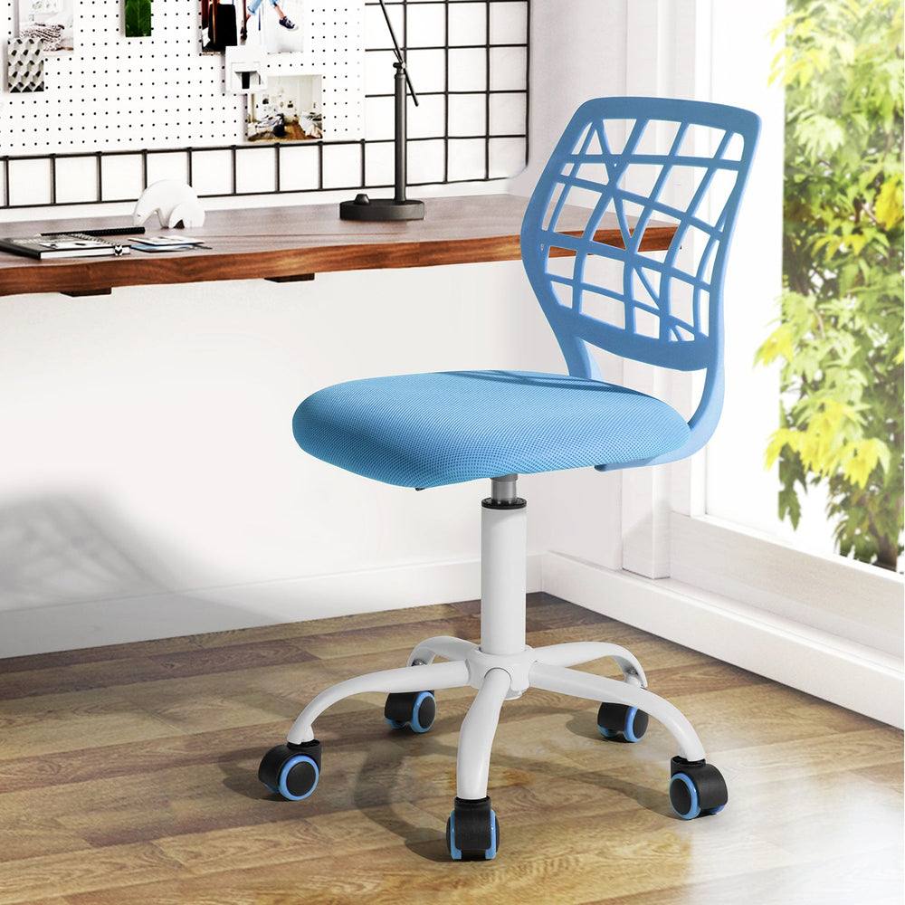 Carnation Stylish Mesh Office Chair with Adjustable Height and Ergonomic Design-HOMY CASA
