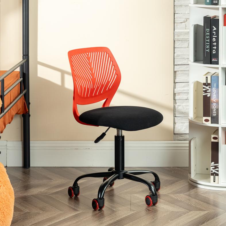 Carnation Corduroy Office Chair - Cozy & Chic Seating