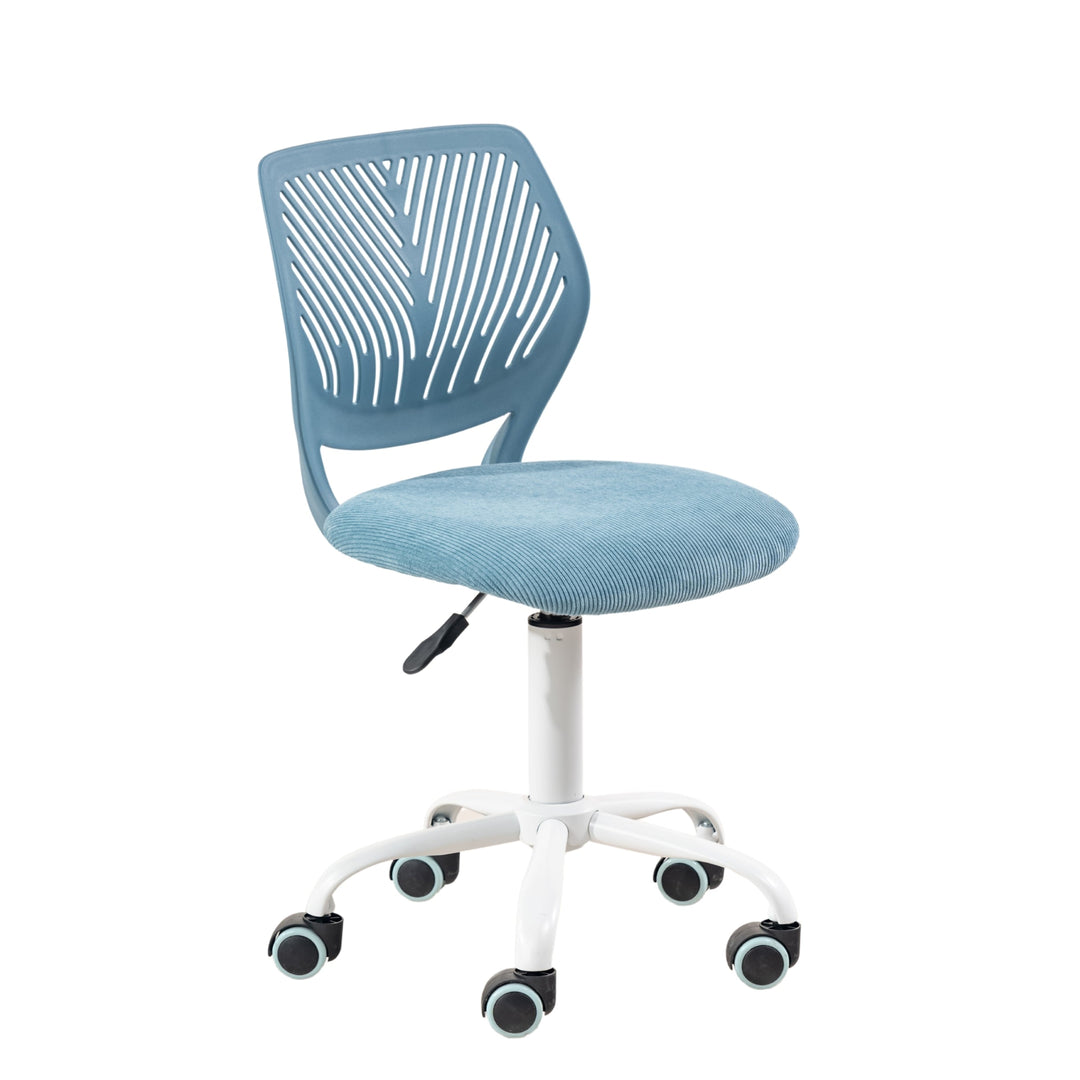Carnation Corduroy Office Chair - Cozy & Chic Seating