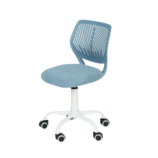 Carnation Fabric Study Chair - Morandi Colors, Ergonomic Design