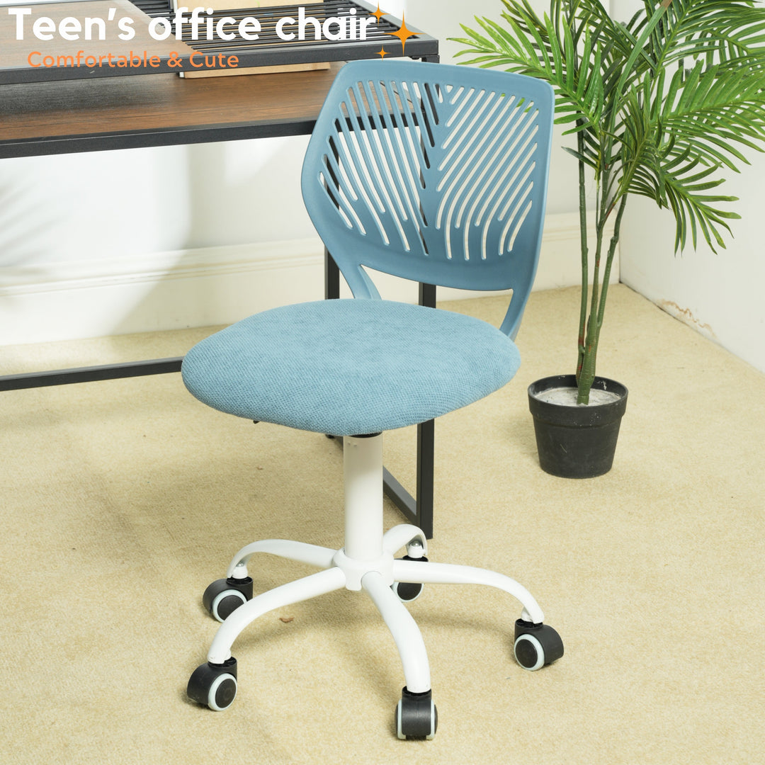 Carnation Fabric Study Chair - Morandi Colors, Ergonomic Design