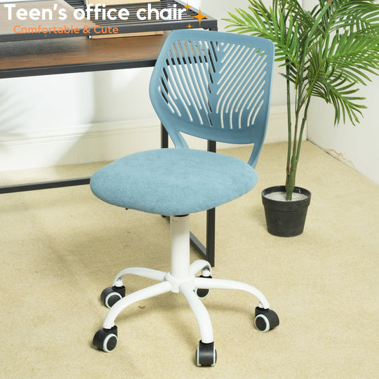 Carnation Fabric Study Chair - Morandi Colors, Ergonomic Design