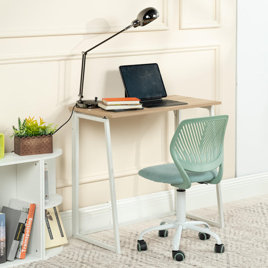 Carnation Morandi Upholstery Ergonomic Office Chair with-HOMY CASA
