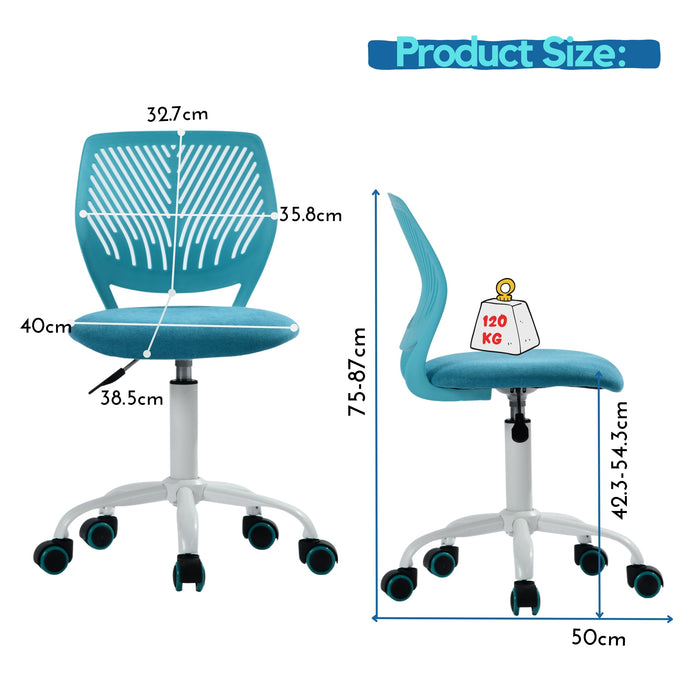 Carnation PP Backrest Office Chair - Stylish & Durable Design