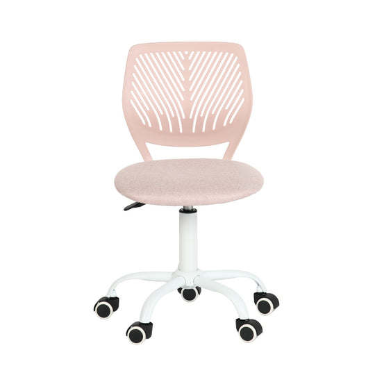 Carnation Fabric Study Chair - Morandi Colors, Ergonomic Design