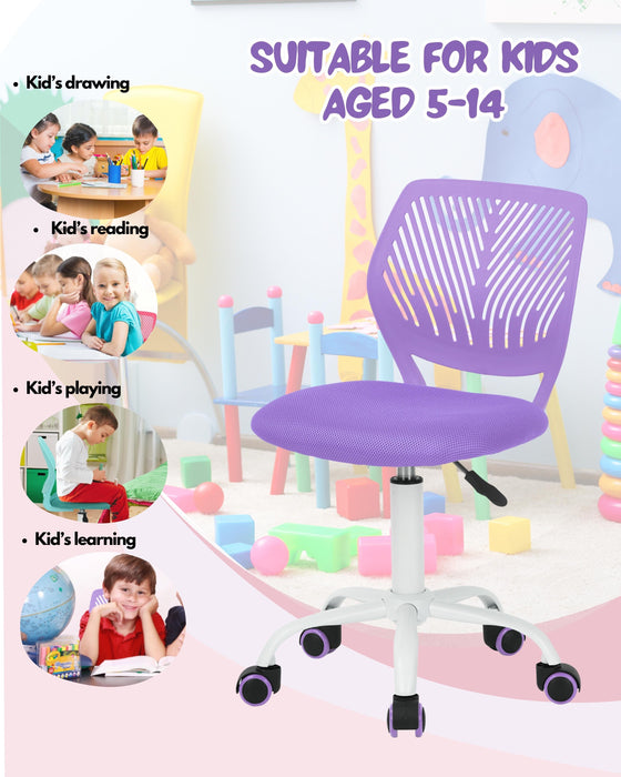 Carnation PP Backrest Office Chair - Stylish & Durable Design