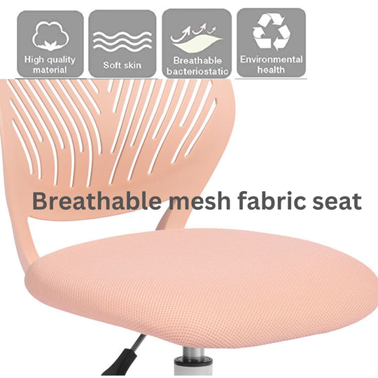 Carnation PP Backrest Office Chair - Stylish & Durable Design