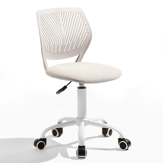 Carnation Fabric Study Chair - Morandi Colors, Ergonomic Design