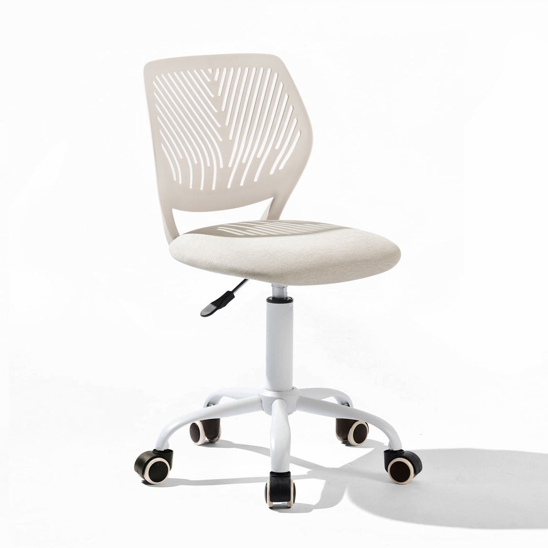 Carnation Fabric Study Chair - Morandi Colors, Ergonomic Design