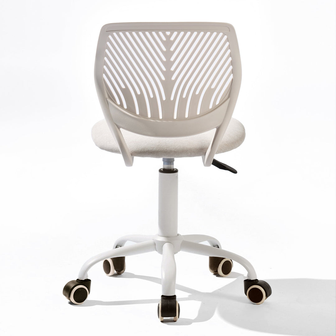 Carnation Fabric Study Chair - Morandi Colors, Ergonomic Design