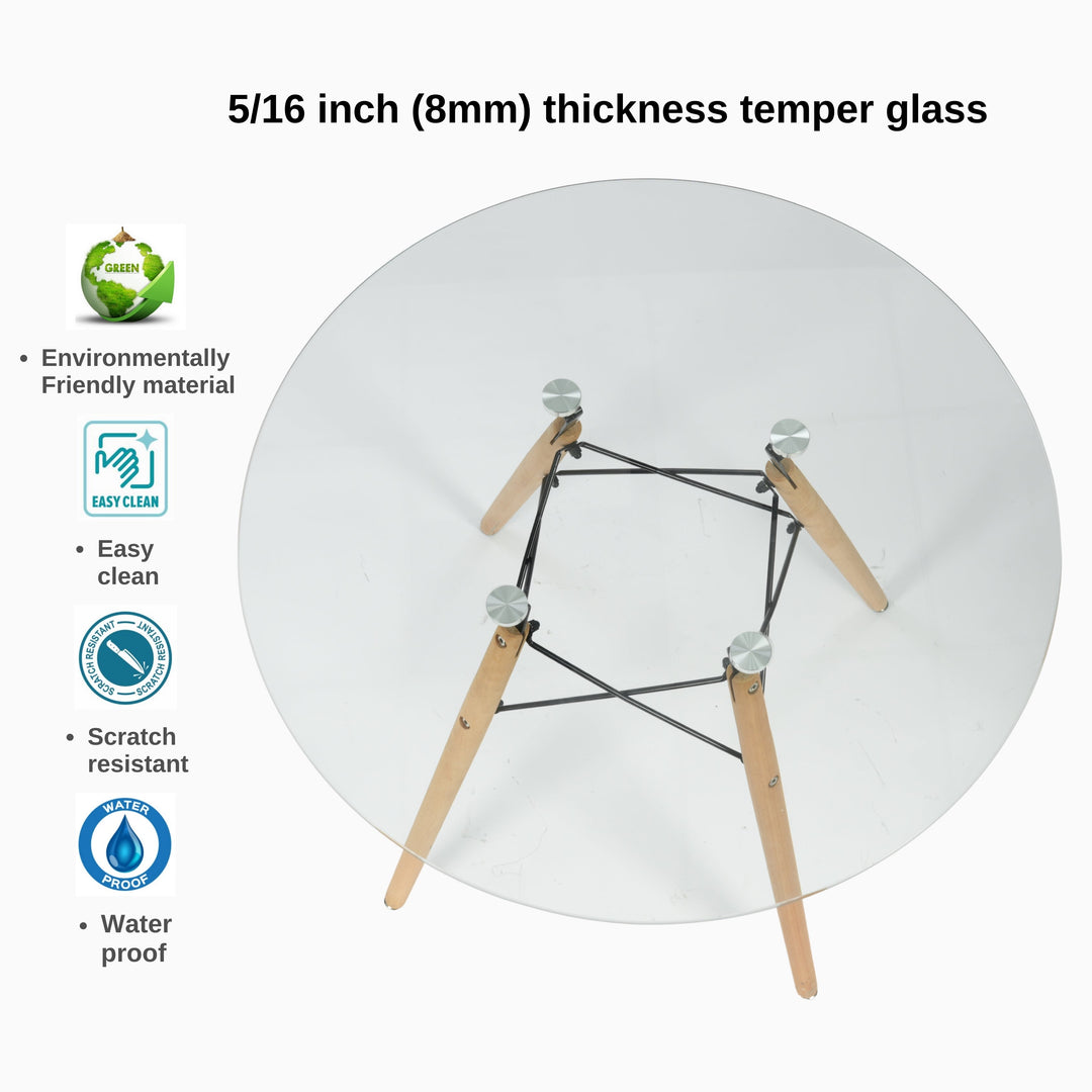 Chad Round top Kitchen Dining Table