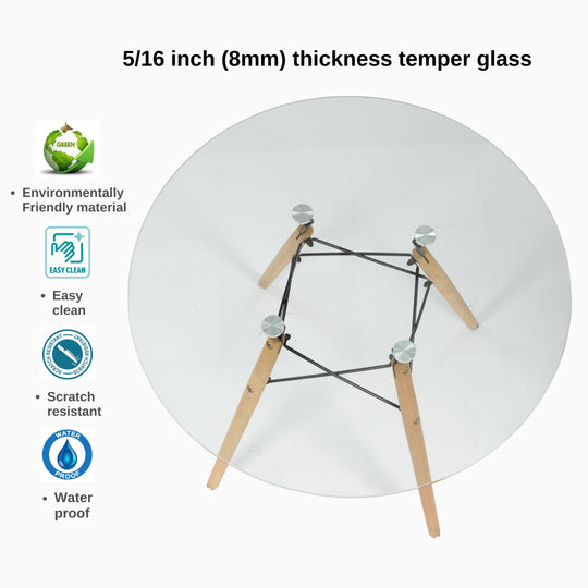 Chad Round top Kitchen Dining Table