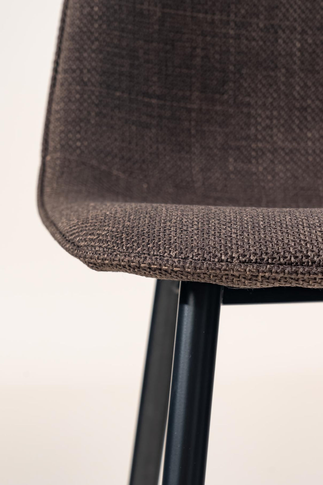 Charlton Stylish Tweed fabric Modern Dining Chairs-HOMY CASA