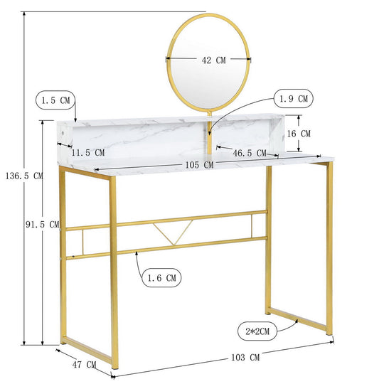 Chasson Small Makeup Vanity