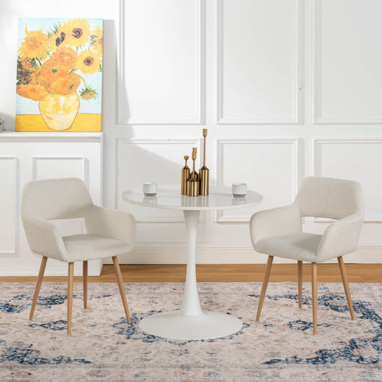 Clift Modern Round Table for Stylish Home D閼煎崒or-HOMY CASA