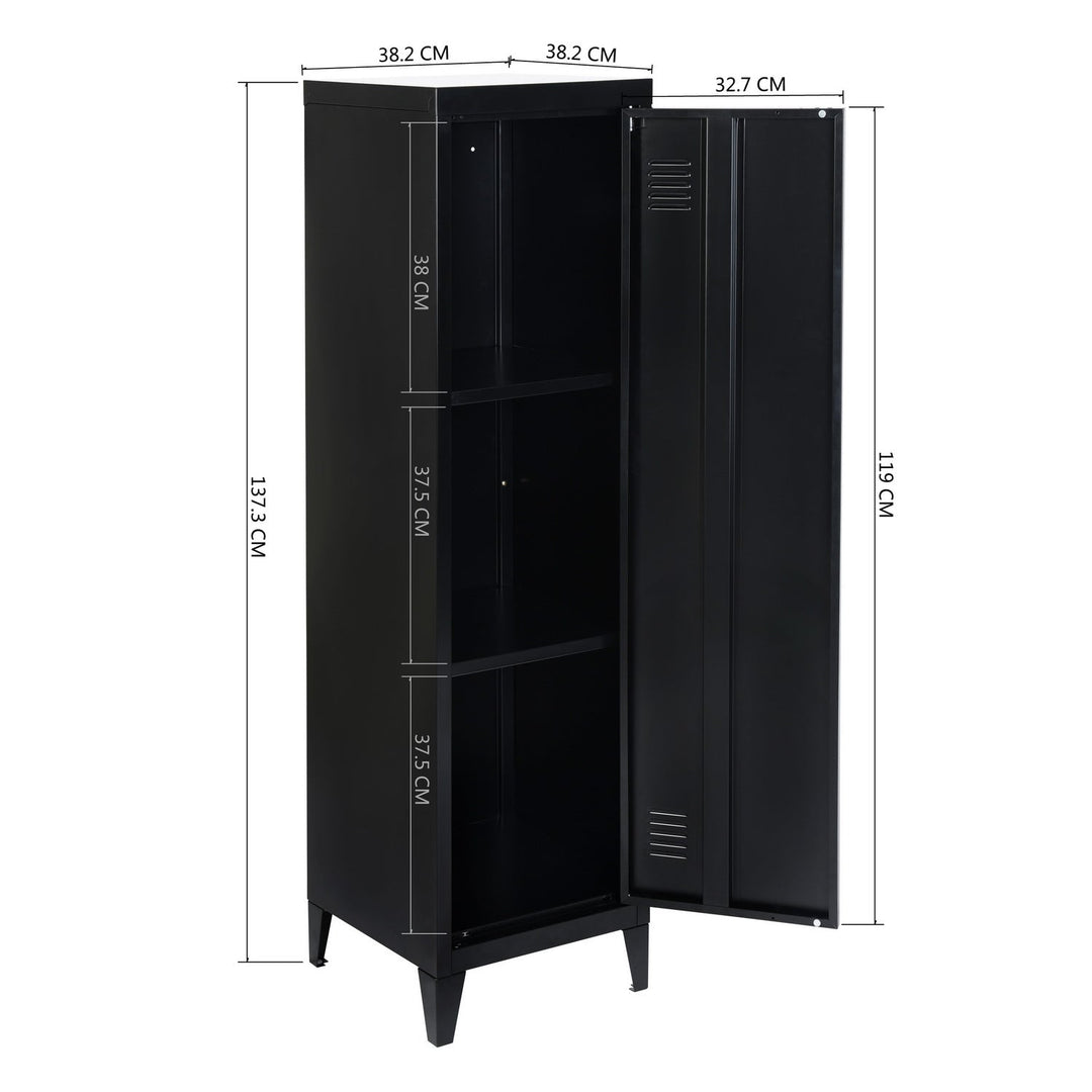 Councilbluffs Free stand Full metal Locker