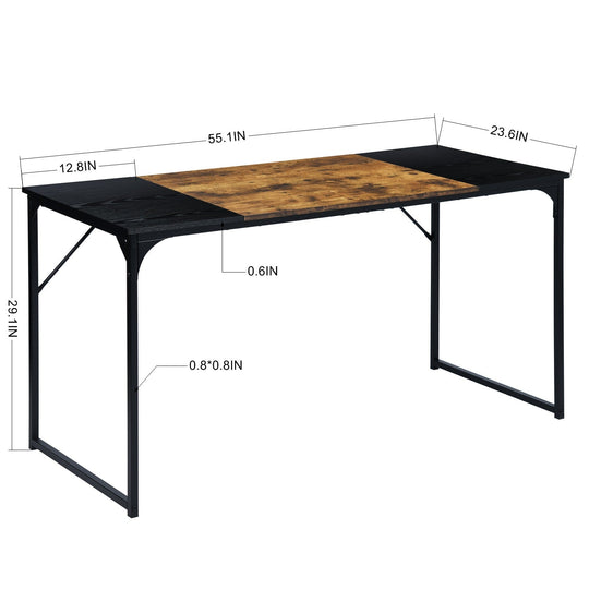 Dembe Wooden top Computer Desk