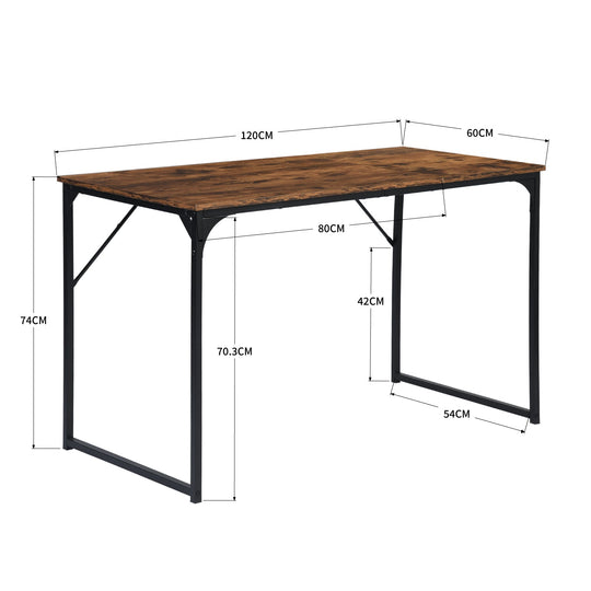 Dembe Wooden top Computer Desk