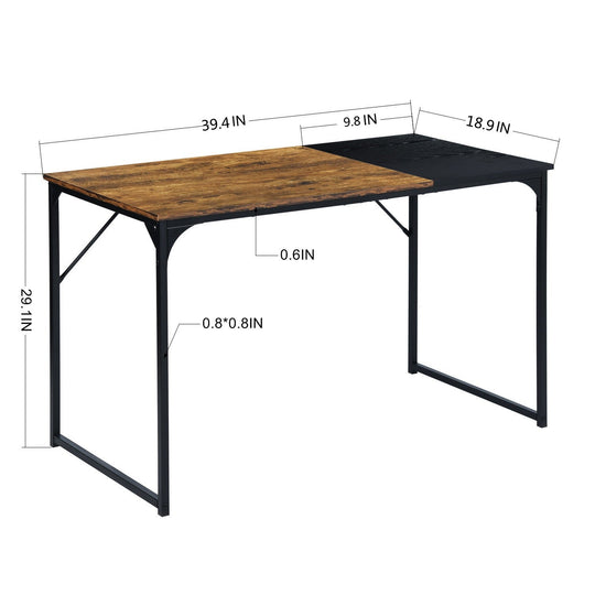 Dembe Wooden top Computer Desk