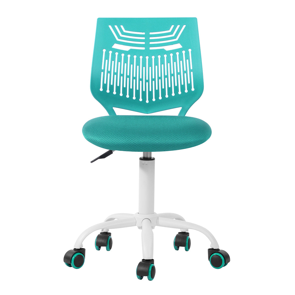 favorsa ergonomic study chair -fabric upholstery height adjustable- chair backrest skeleton pattern design modern style