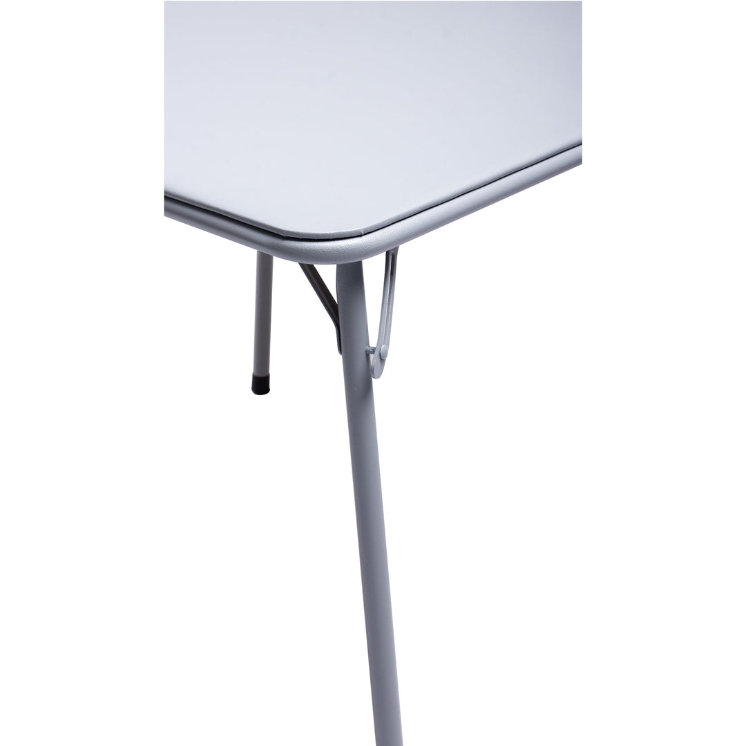 Fern Folding Black Table for Dining and Work, Space-Saving