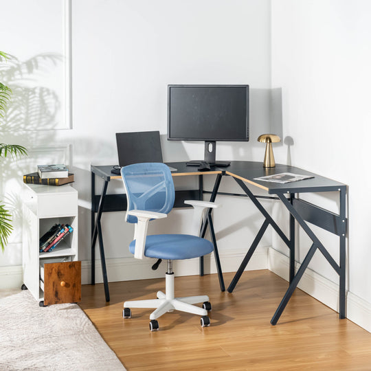 narrow end table with one drawer, two-tone white and walnut design, perfect for living room or study room as a cabinet
