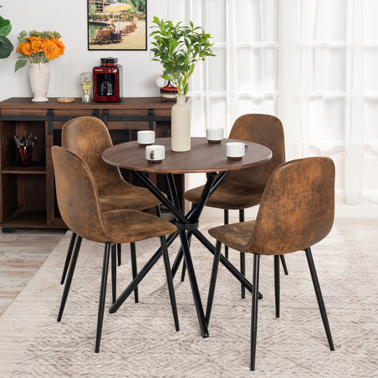Fontana Round Dining Table, Modern Design for Small Spaces