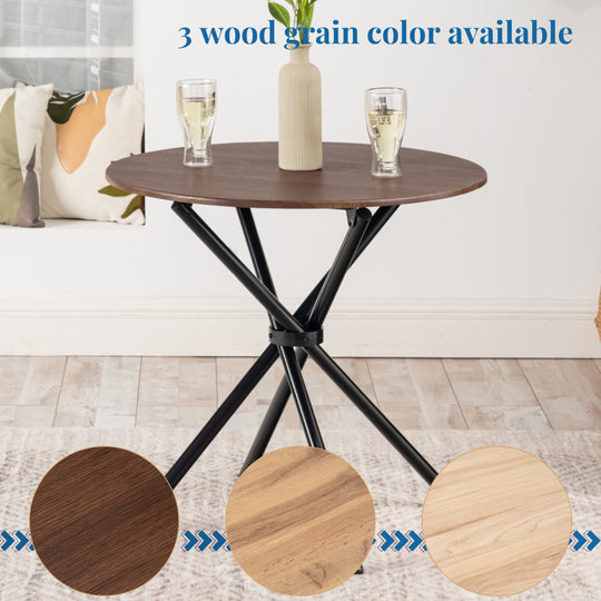 Fontana Round Dining Table, Modern Design for Small Spaces