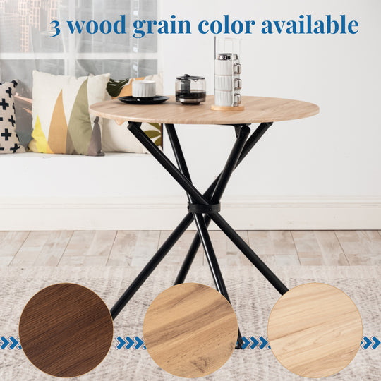 Fontana Round Dining Table, Modern Design for Small Spaces
