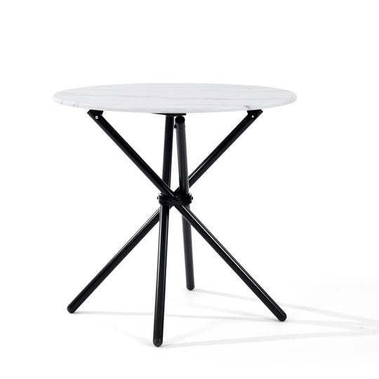 Fontana Round Dining Table, Modern Design for Small Spaces