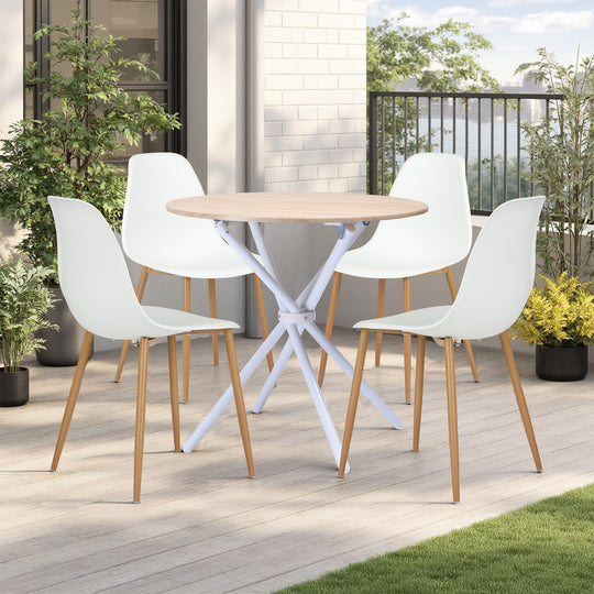 Fontana Round Dining Table, Modern Design for Small Spaces