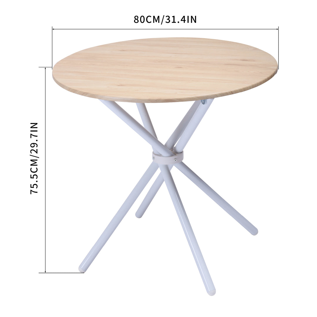 Fontana Round Dining Table, Modern Design for Small Spaces