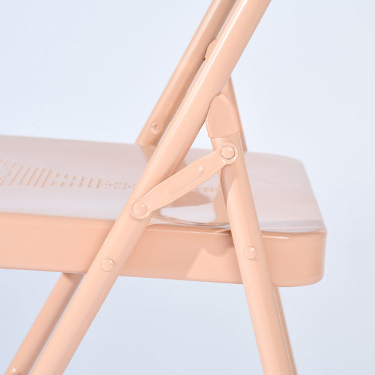 Frieda Stylish metal Foldable Chairs , Perfect For Dining & Events-HOMY CASA