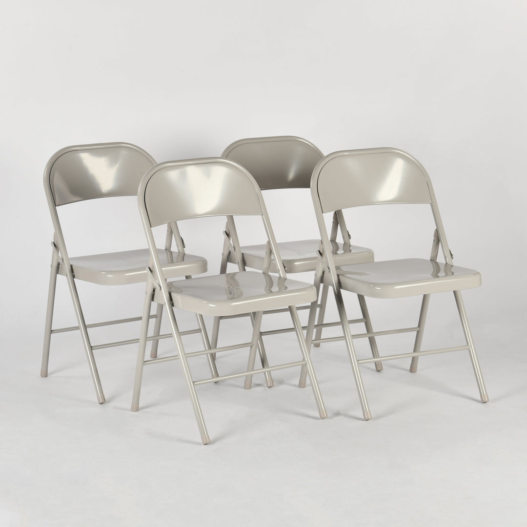 Frieda Stylish metal Foldable Chairs , Perfect For Dining & Events-HOMY CASA