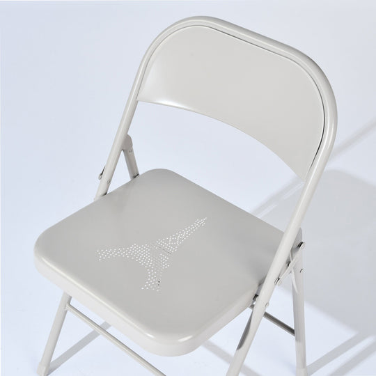 Frieda Stylish metal Foldable Chairs , Perfect For Dining & Events-HOMY CASA