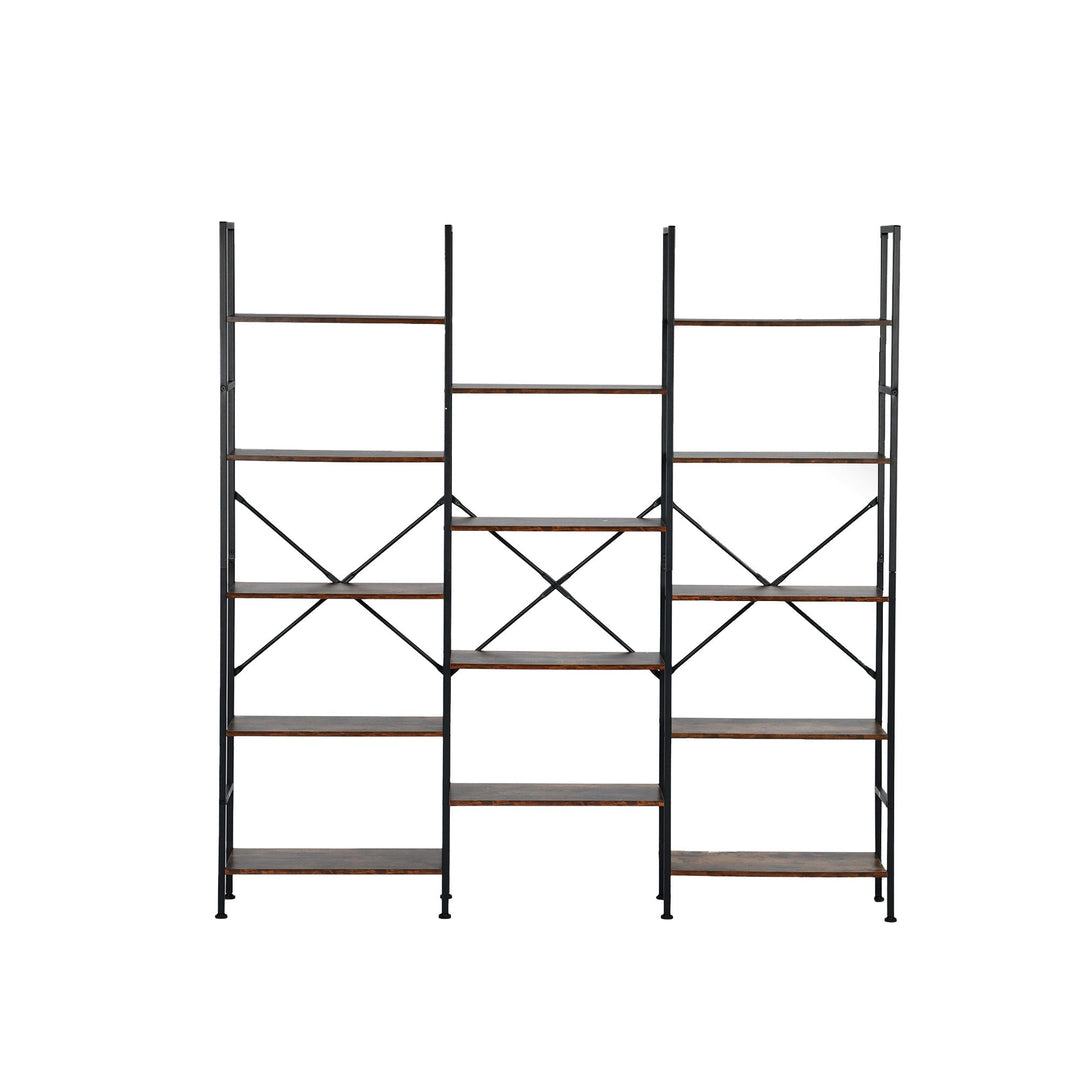 multi-purpose storage shelf – 4-tier freestanding rack for home or office