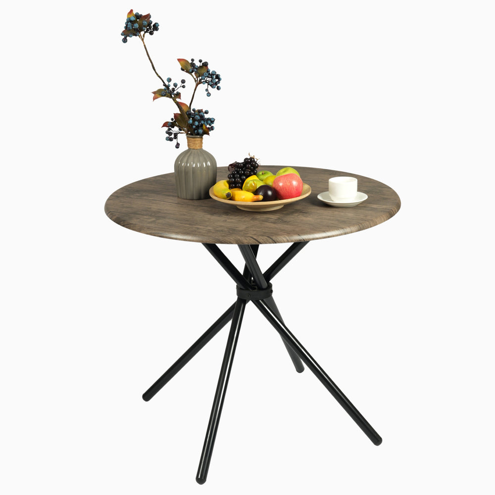 Hare Modern Rustic Round dining Table-HOMY CASA