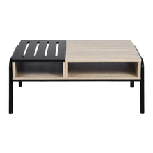 Load image into Gallery viewer, AURORA Coffee Table with Storage Shelf Underneath - Homy Casa
