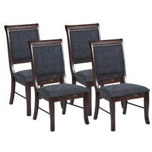 Load image into Gallery viewer, Upholstered Solid Wood Side Chair Set of 2/4
