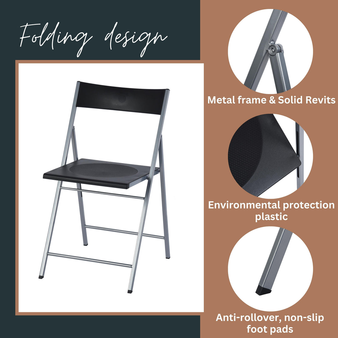 Jewel Plastic Folding Chair