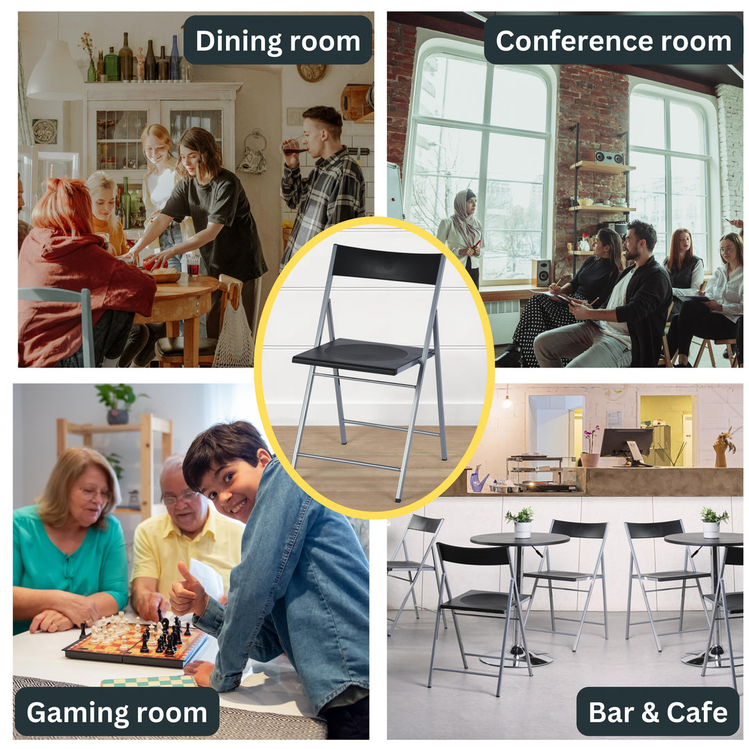 Jewel Plastic Folding Chair