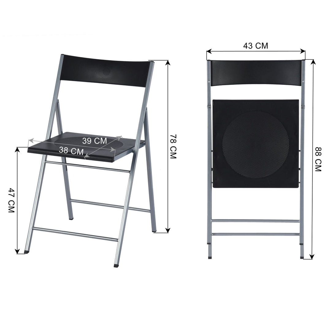 Jewel Plastic Folding Chair