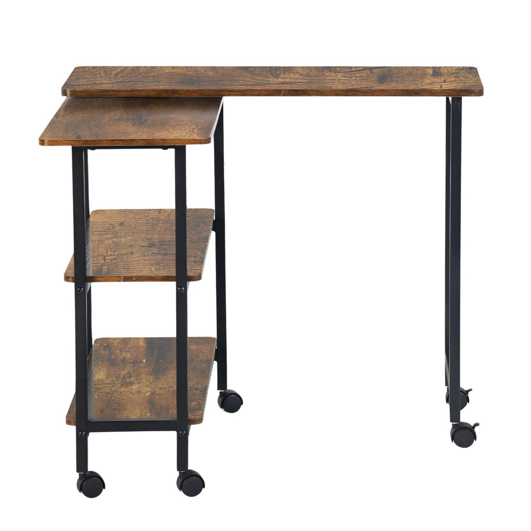 rolling storage cart, multi-purpose organizer for home, kitchen, or office