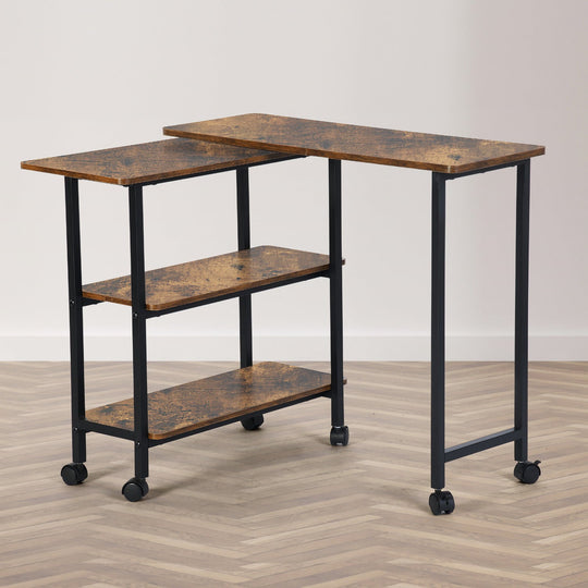 rolling storage cart, multi-purpose organizer for home, kitchen, or office