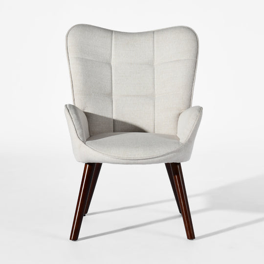 Kanas Stylish Modern Wingback Chair-HOMY CASA